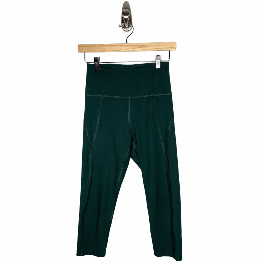 Girlfriend Collective Moss 23 3/4 HighRise Legging - Picture 2 of 8